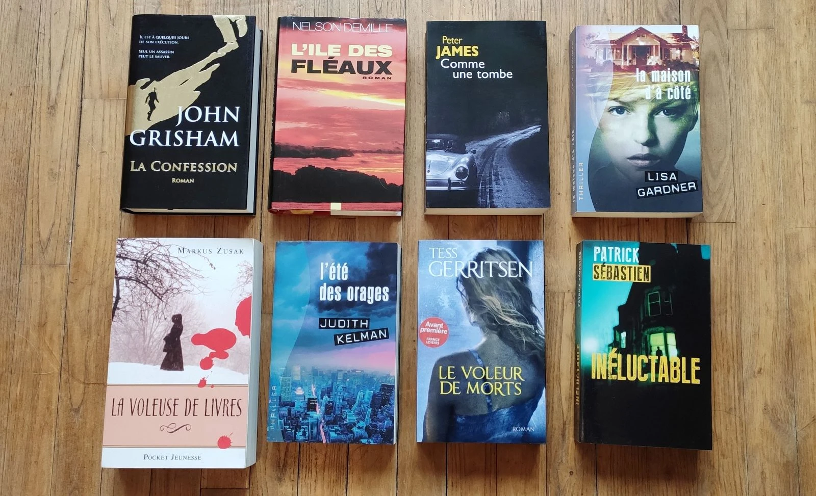Lot livres polars et thrillers 